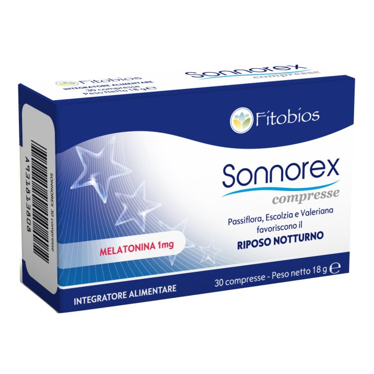 Fitobios Sonnorex Integratore per il Sonno 30 Compresse
