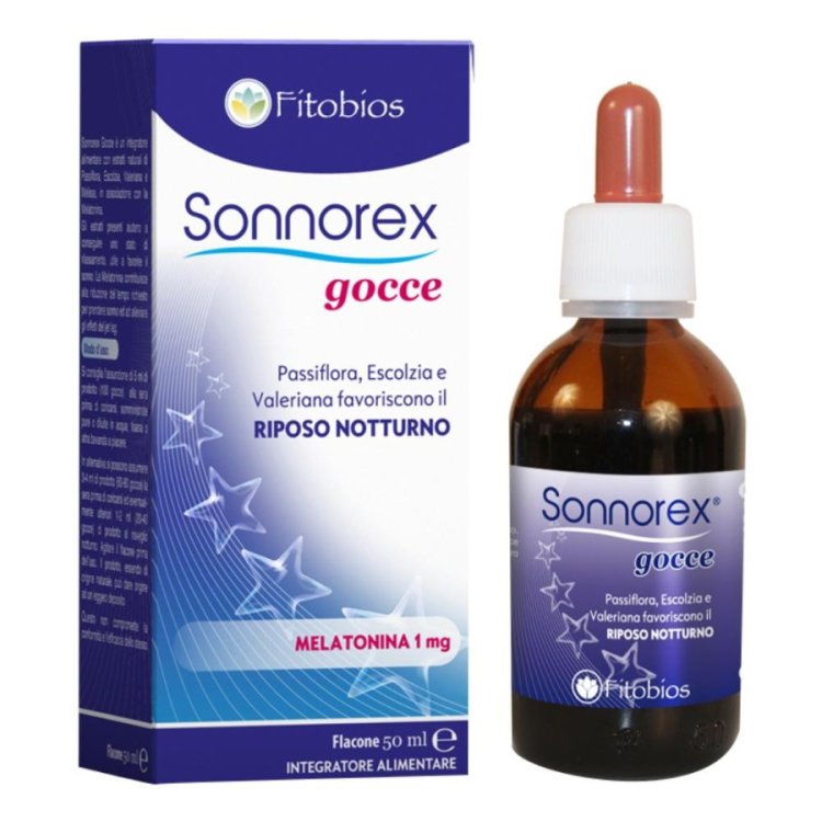 Fitobios Sonnorex Gocce Integratore per Sonno e Rilassamento 50ml