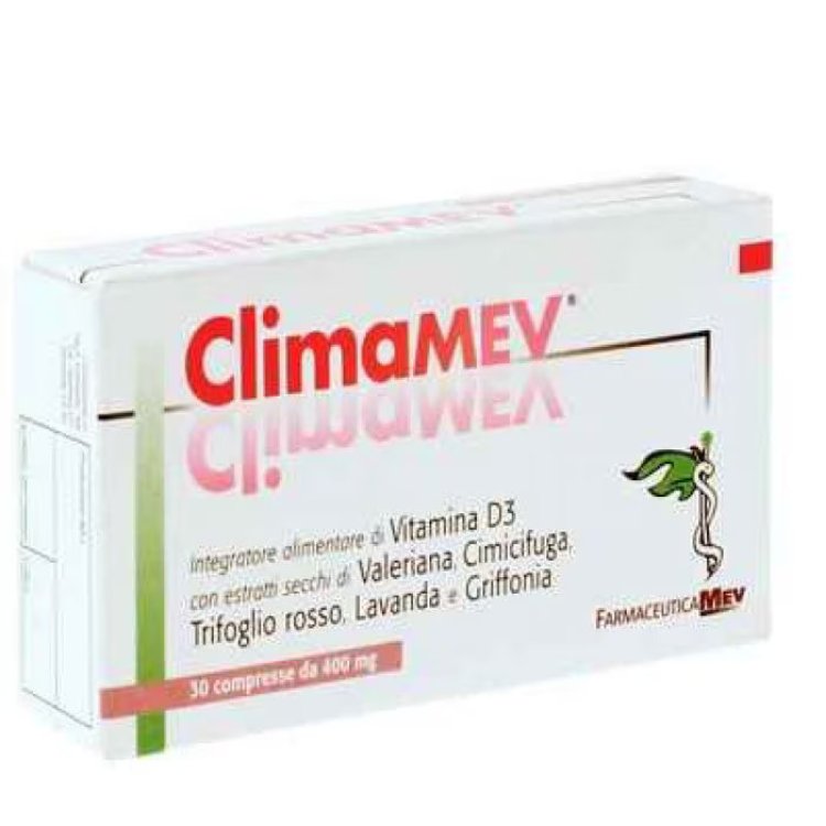 Farmaceutica Mev Climamev Integratore Menopausa e Climaterio 30 Compresse