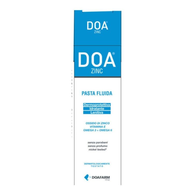 Doafarm Group Pasta Fluida Zinc per Irritazioni e Arrossamenti 75ml
