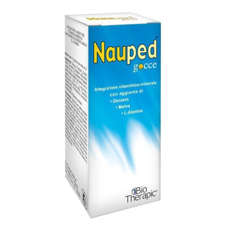 Nauped Gocce Integratore Vitaminico Minerale con Zenzero, L-Alanina e Malva 30ml