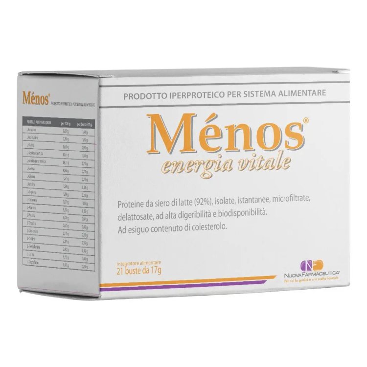 Nuova Farmaceutica Menos Neutro Proteine Siero Latte, 21 buste