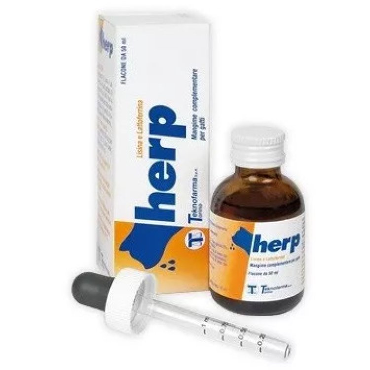 Teknofarma Herp Mangime Complementare per Gatti Supporto Immunitario 50ml