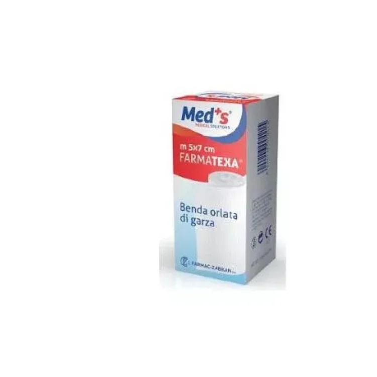 Meds Benda Orlata di Garza 5 Metri per 5 cm 7 cm 10 cm