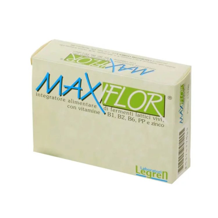 Laboratori Legren Maxiflor Integratore Alimentare per Benessere Intestinale, 20 Bustine