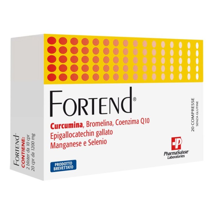 Pharmasuisse Laboratories Fortend Integratore Alimentare Tessuto Connettivo 20 Compresse