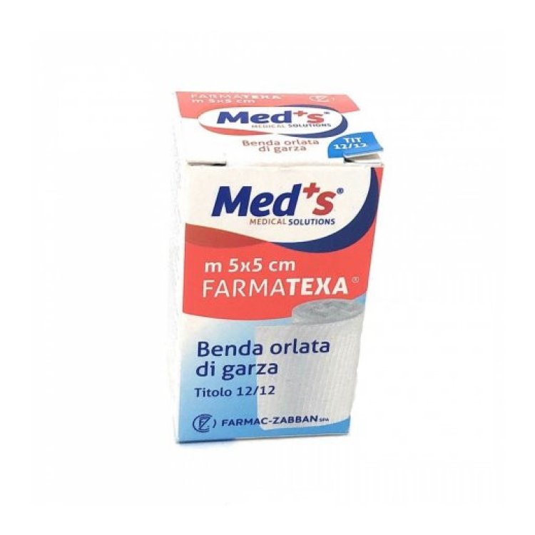 Meds Benda Orlata Garza 12/12 Cm 5X5M - Dispositivo Medico