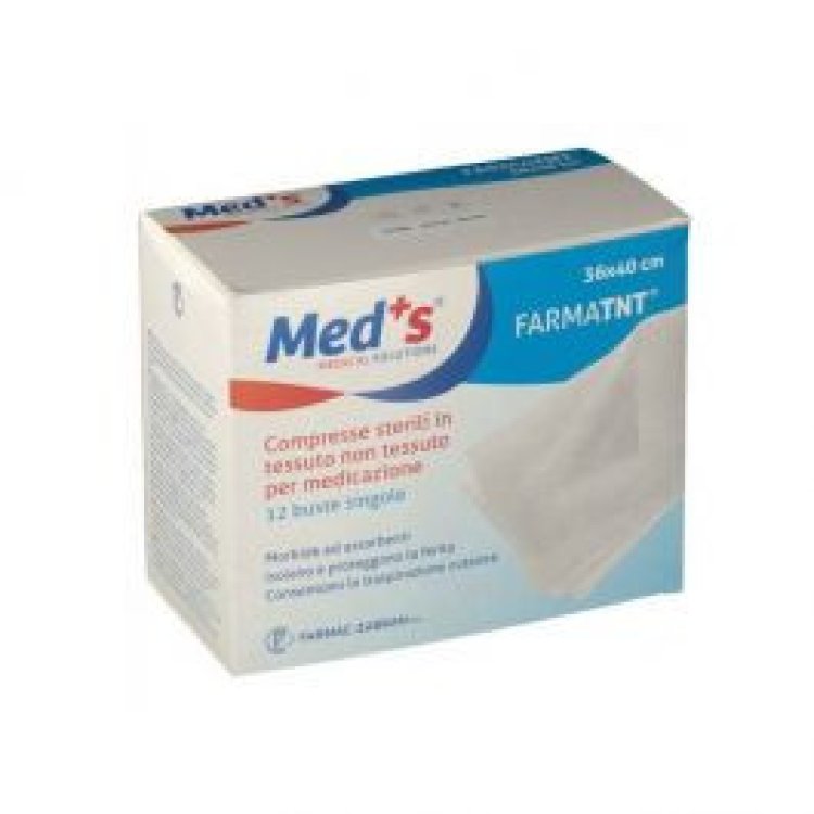 Meds Garza Compressa Sterile TNT 36x40cm 12 Pezzi