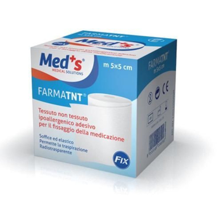 Meds Cerotto Tessuto Non Tessuto Fix Ipoallergenico 10m x 10cm