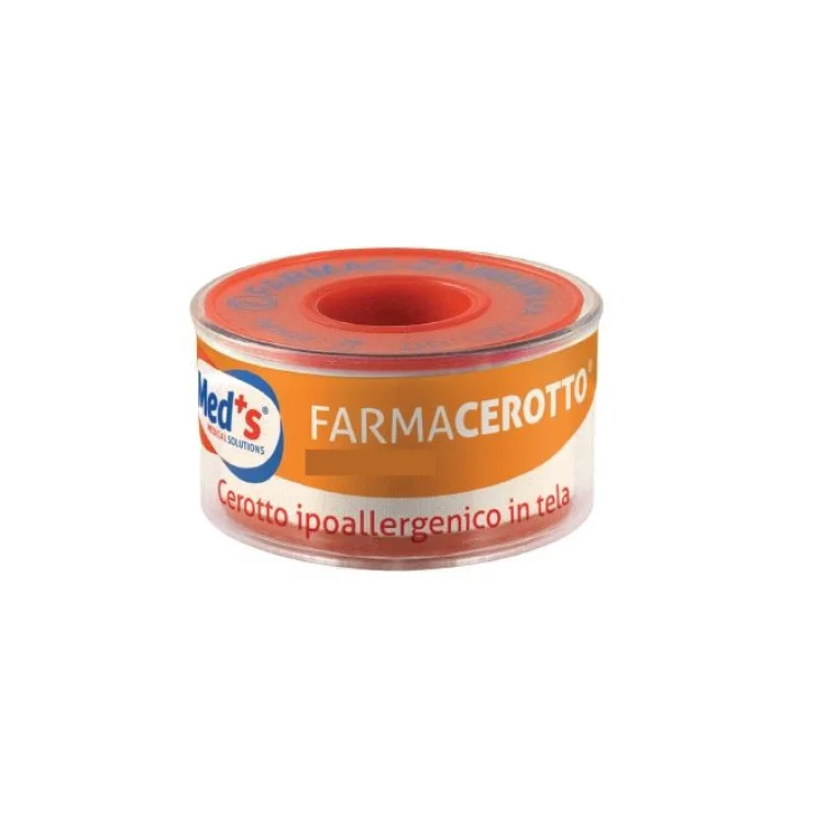 Meds Cerotto Ipoallergenico in Tela per Medicazione 500x1,25cm