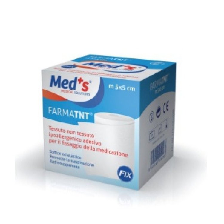 Meds Cerotto in Tessuto Non Tessuto Ipoallergenico 5x5cm