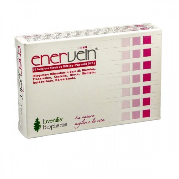 Iuvenilia Biopharma Enervein Integratore per Microcircolo e Circolazione Venosa 30 Compresse Iuvenilia Biopharma Enervein Integratore per Microcircolo e Circolazione Venosa 30 Compresse