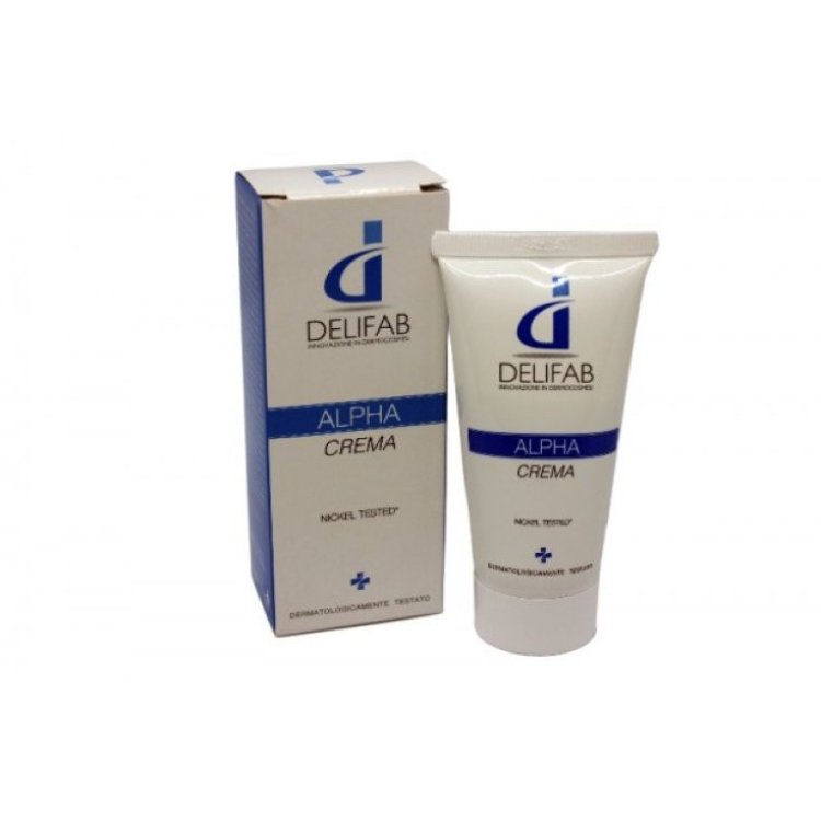 Elifab Delifab Crema Alpha Trattamento Lenitivo Idratante 50ml