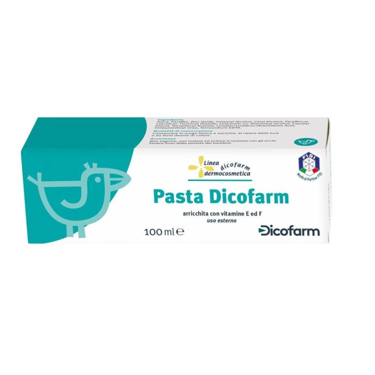 Dicofarm Pasta Protettiva Lenitiva Pelle Delicata Vitamina E F 100ml Dicofarm Pasta Protettiva Lenitiva Pelle Delicata Vitamina E F 100ml