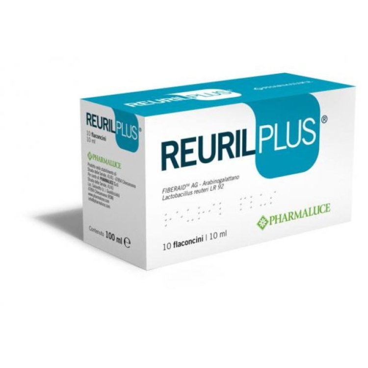 Pharmaluce Reuril Plus Integratore per l'Equilibrio Intestinale in Flaconcini