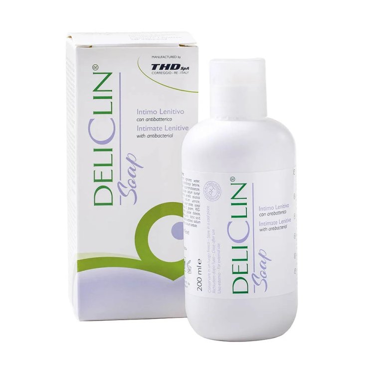 Thd Deliclin Soap Detergente Intimo Lenitivo Antibatterico 200ml