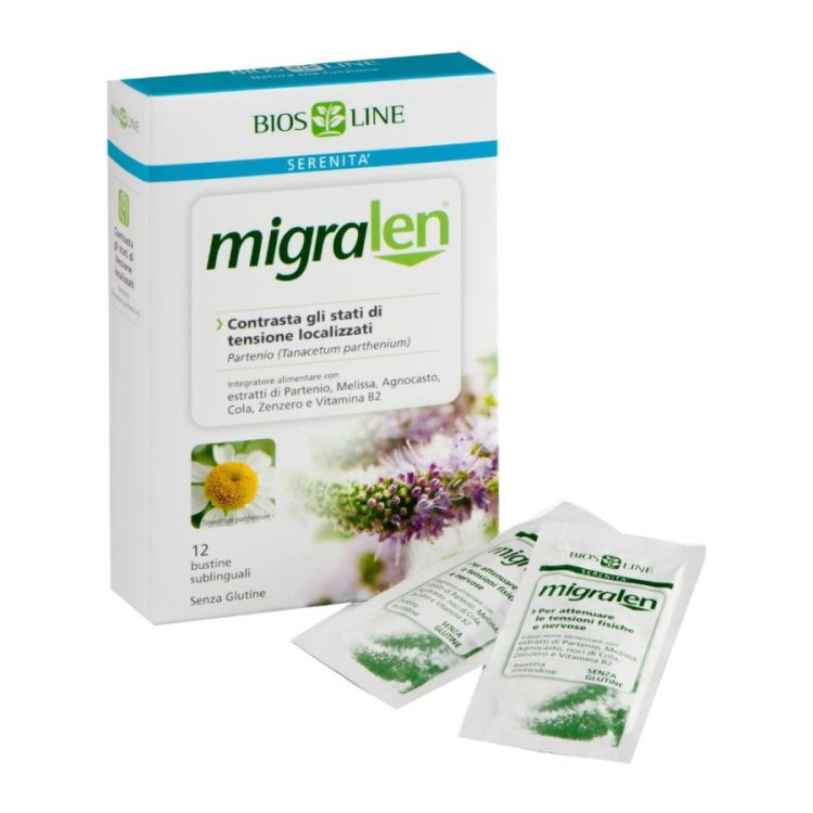 Migralen Integratore Alimentare per Stati di Tensione 12 Bustine Orosolubili