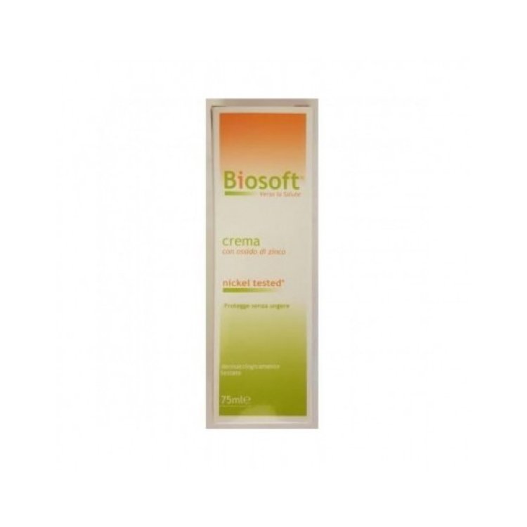Skin Angel Biosoft Crema Corpo All'Ossido Di Zinco Emolliente Idratante 75ml