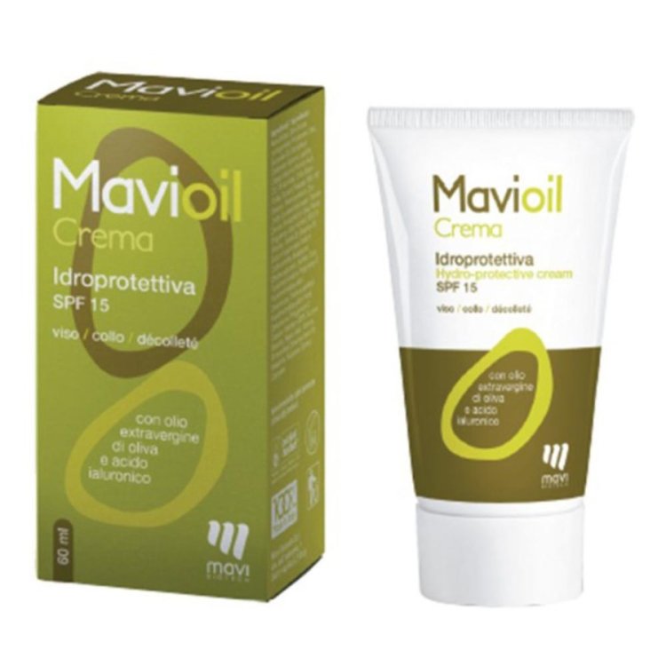 Mavibiotech MaviOil Crema Viso Idroprotettiva SPF15 da 60ml Mavibiotech MaviOil Crema Viso Idroprotettiva SPF15 da 60ml