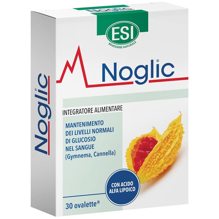 Esi Noglic Integratore Alimentare per Zuccheri nel Sangue 30 Ovalette