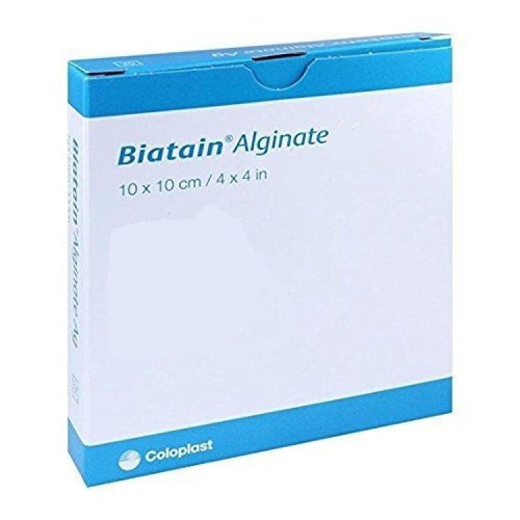 Biatain Alginate Medicazione 10x10cm - 10 Pezzi