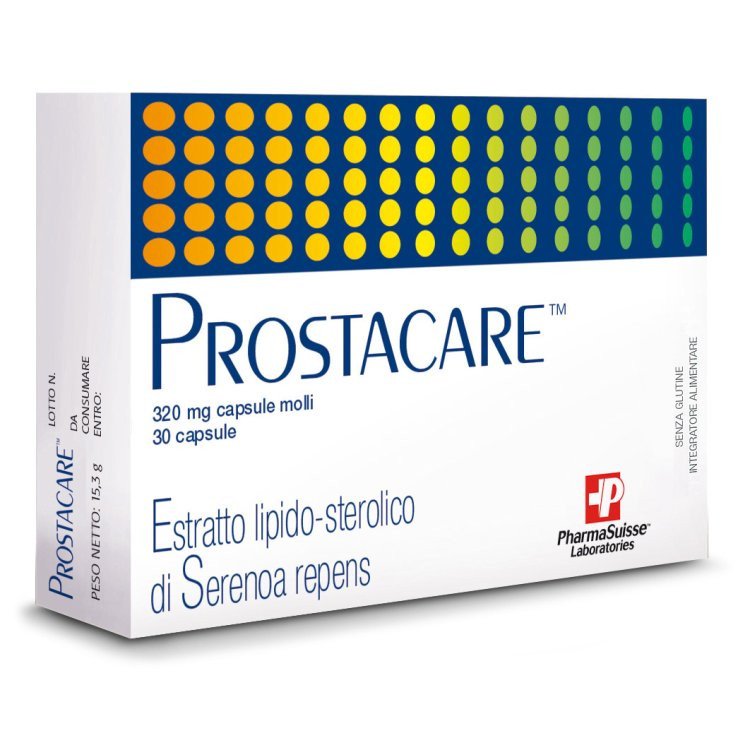 Pharmasuisse Prostacare Integratore Alimentare per Prostata - 30 Capsule Pharmasuisse Prostacare Integratore Alimentare per Prostata - 30 Capsule