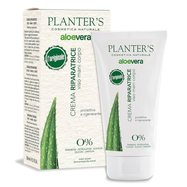 Planter's Crema Mani Aloe Vera Riparatrice Idratante Lenitiva 75ml Planter's Crema Mani Aloe Vera Riparatrice Idratante Lenitiva 75ml