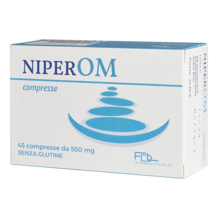 La Farmaceutica Dr. Levi Claudi Niperom Integratore per Benessere Cardiovascolare 45 Cpr