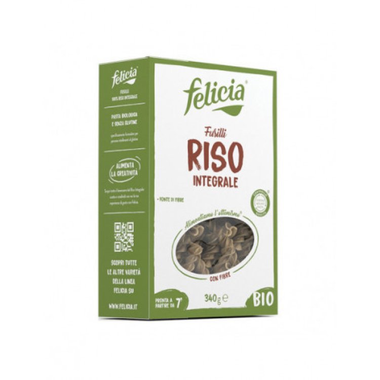 Felicia Bio Fusilli di Riso Integrale Senza Glutine 340g