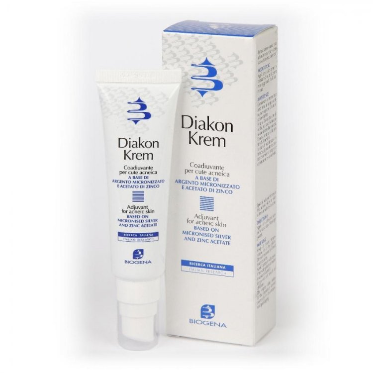 Biogena Diakon Krem Dermocosmetico Coadiuvante per Acne 30 ml