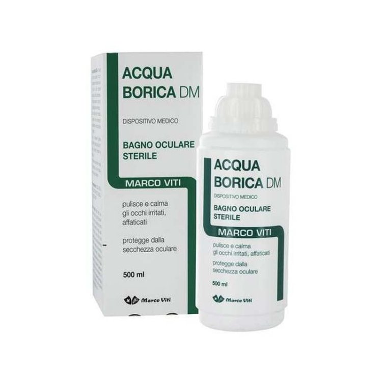 Vitilax Acqua Borica D.M. Bagno Oculare Sterile per Irritazioni 500 ml Vitilax Acqua Borica D.M. Bagno Oculare Sterile per Irritazioni 500 ml