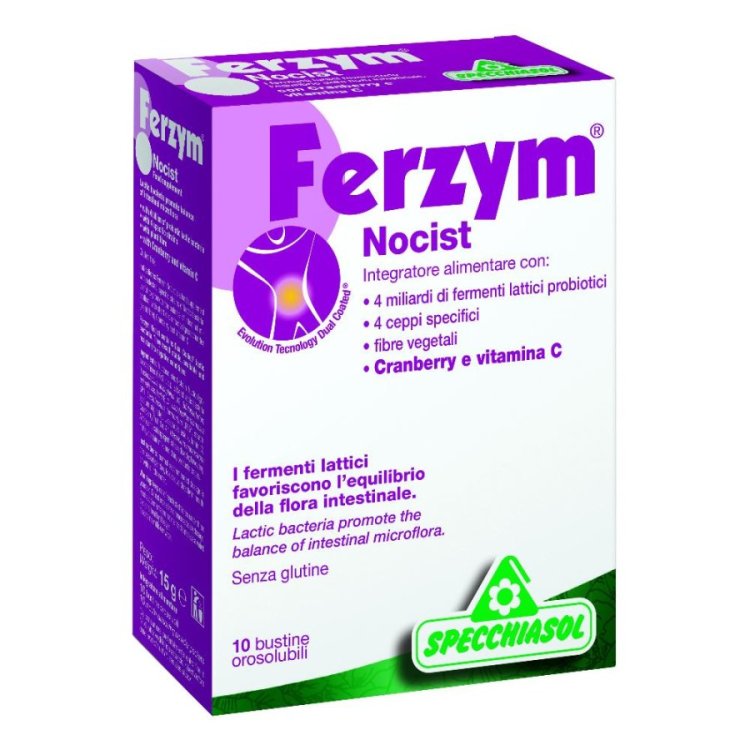 Specchiasol Ferzym Nocist Integratore per Flora Intestinale in Bustine