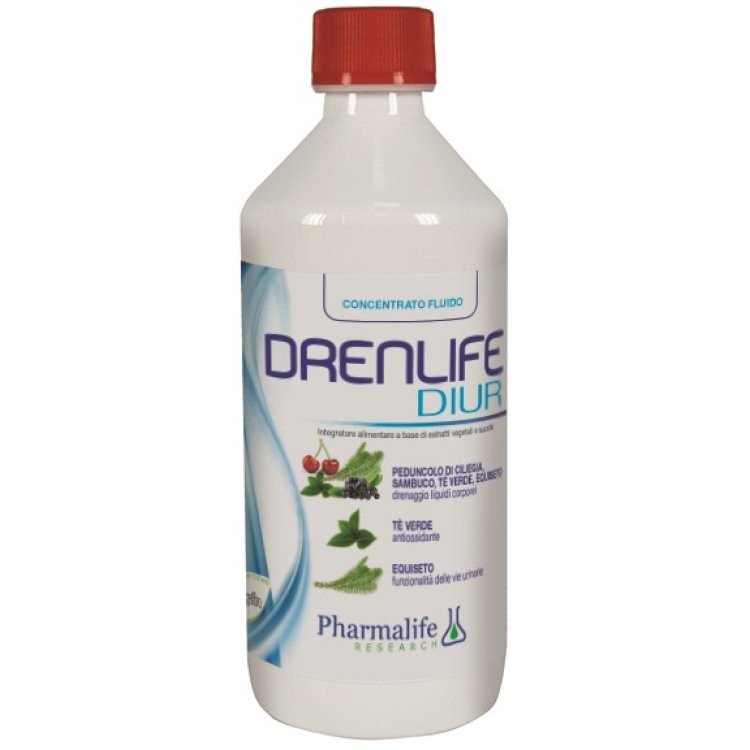 Pharmalife Research Dren Life Diur Integratore Alimentare Drenante 500ml Pharmalife Research Dren Life Diur Integratore Alimentare Drenante 500ml