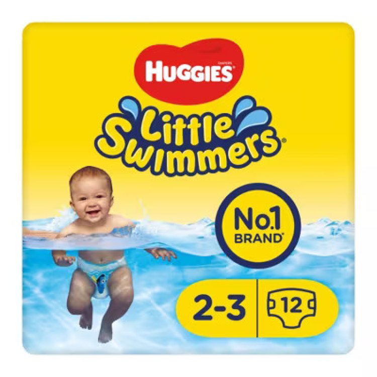 Huggies Little Swimmers Pannolino Costumino Bambini Taglia S 3-8kg 20 Pezzi
