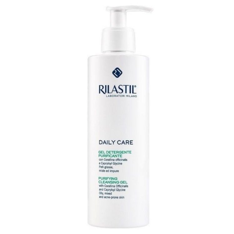 Rilastil Daily Care Gel Detergente Purificante per Pelli Miste, Grasse 250ml