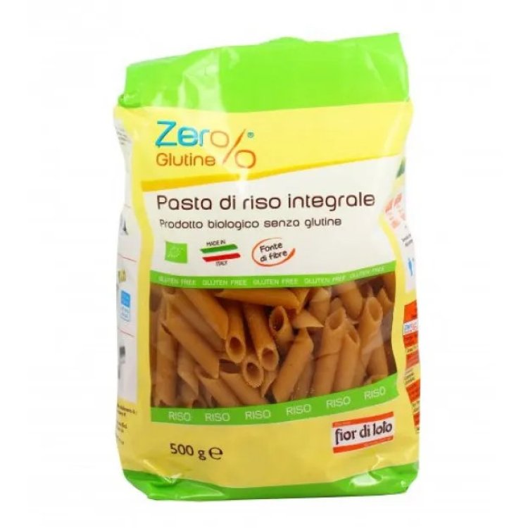 Zero% Glutine Penne Riso Integrale Bio Senza Glutine 500g