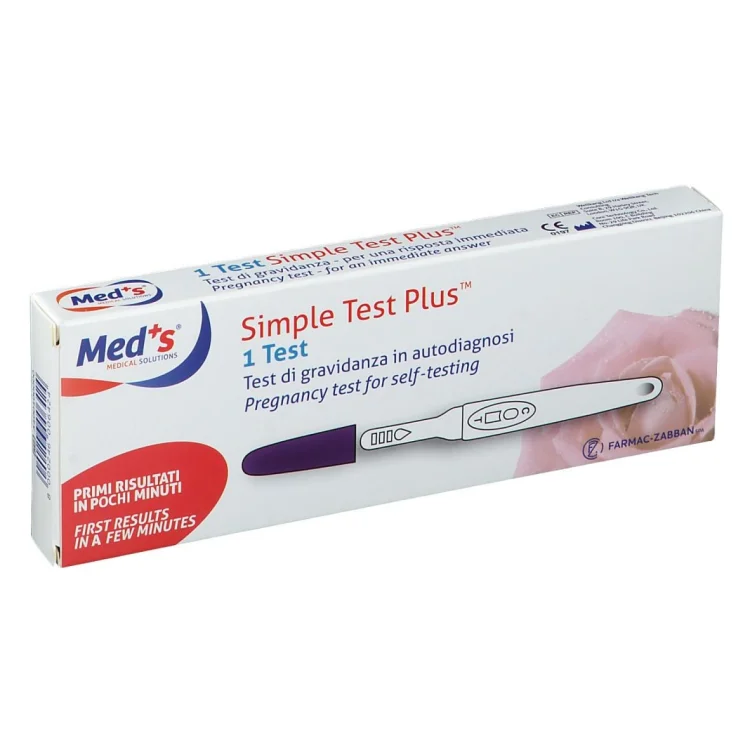Meds Simple Test Plus Test di Gravidanza 1 Pezzo