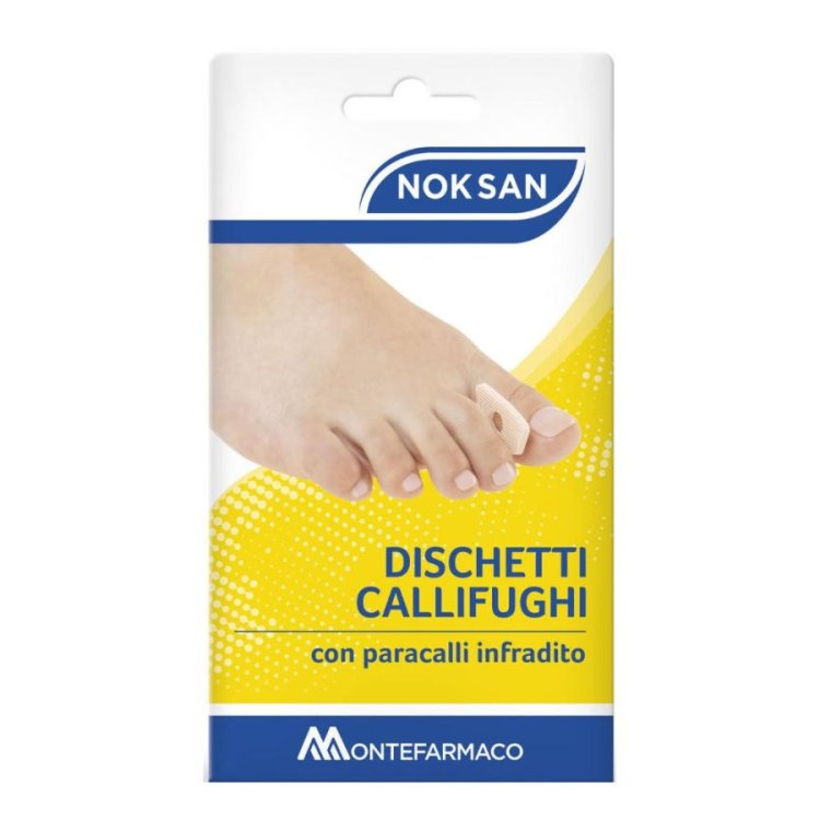 Nok San Cuscinetto per Dita a Martello con Infradito in Gel, 2 Pezzi