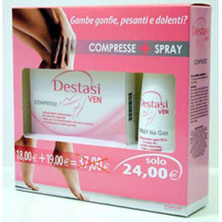 Pool Pharma Destasi Ven Integratore Benessere Gambe Spray e Compresse