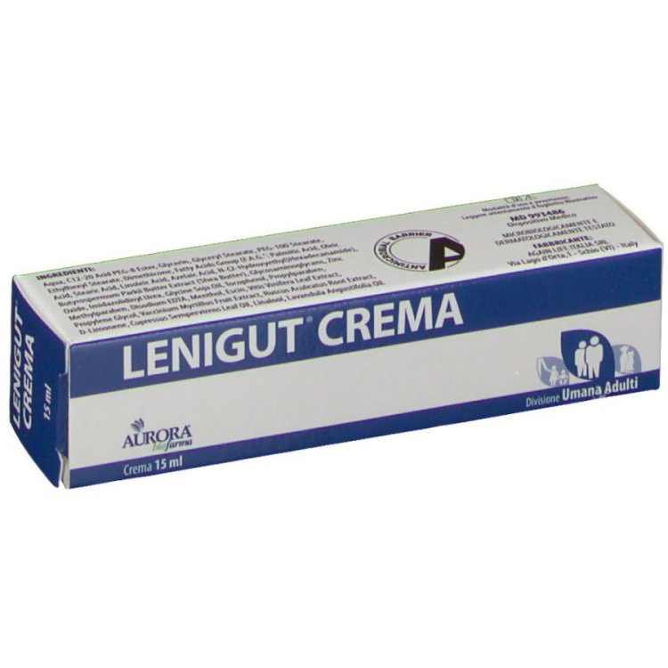 Aurora Biofarma Lenigut Crema per Irritazioni Anali 15ml
