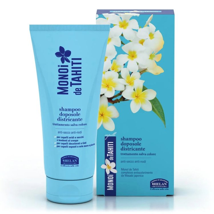 Helan Monoi de Tahiti Shampoo Doposole Districante Capelli al Sole 200ml