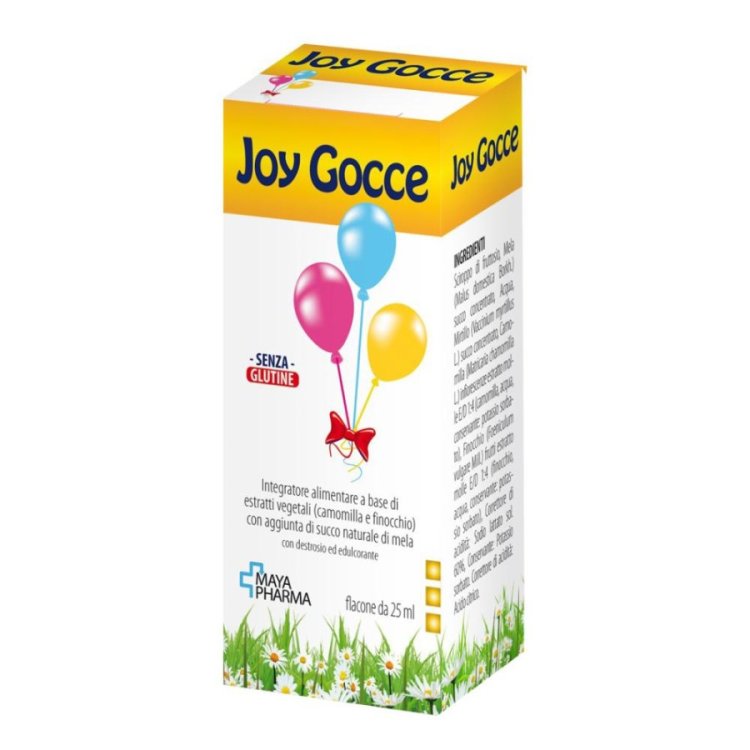 Maya Pharma Joy Gocce, Integratore Alimentare per Motilit&agrave; Intestinale, 20ml