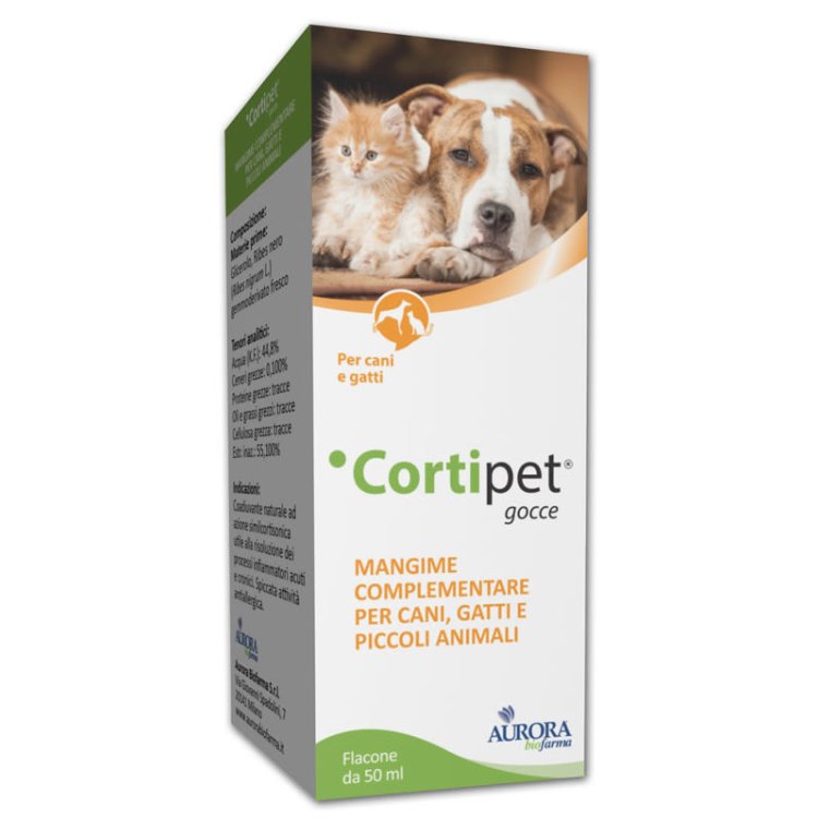 Cortipet Mangime Complementare Cani e Gatti Supporto Immunitario 50ml
