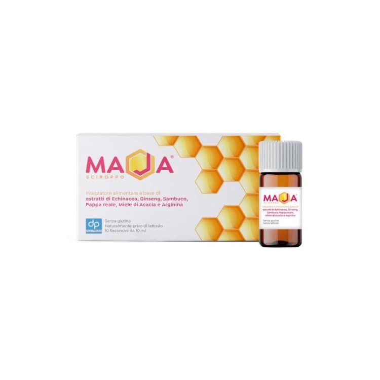 Maja Sciroppo Integratore Alimentare per Difese Immunitarie, 10 Flaconcini