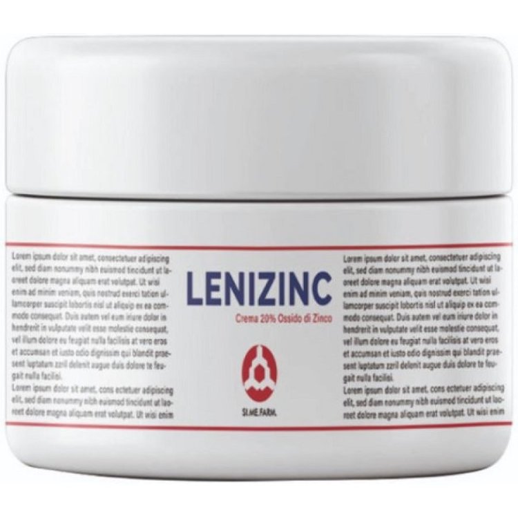 Simefarm Lenizinc Crema Lenitiva Ossido di Zinco 20% Tubetto 100ml