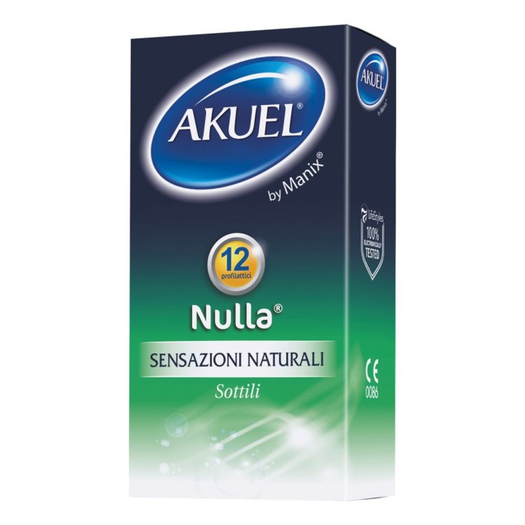 Akuel Nulla Profilattico Ultra Sottile 12 Pezzi