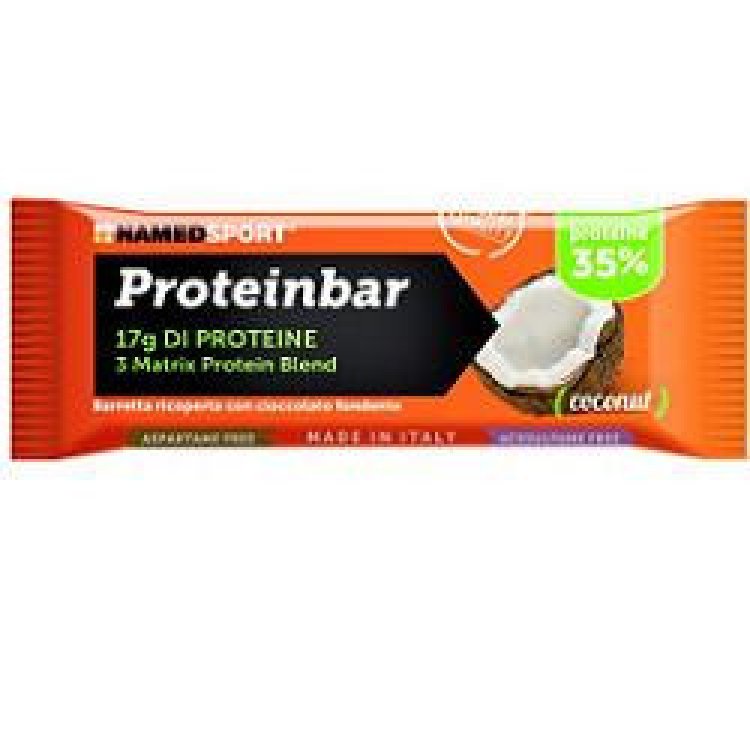 Named Proteinbar Barretta Proteica Cocco Siero Latte Post Workout 50g