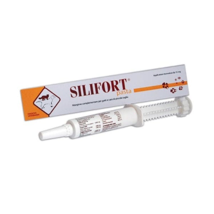 Silifort Pasta Orale Supporto Fegato per Cani e Gatti Siringa 30g