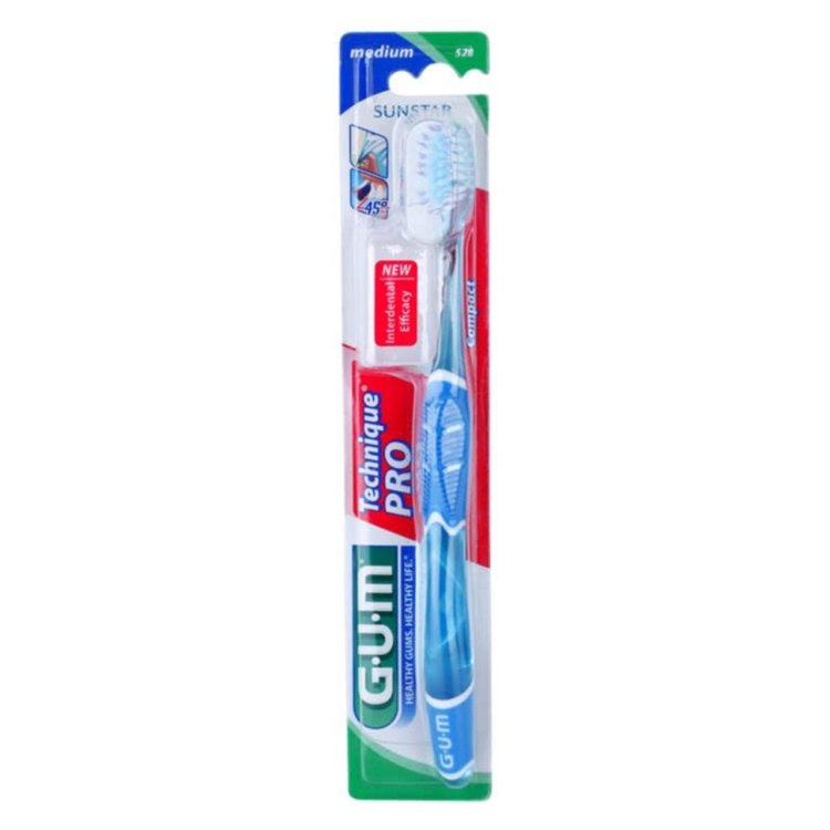 Gum Technique Pro Spazzolino Medio Comp Spazz Gengive Sensibili