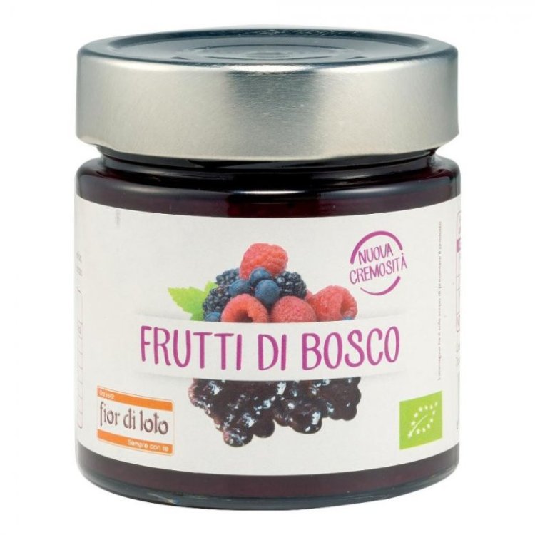 Fior di Loto Composta ai Frutti di Bosco Biologica Senza Zucchero 250g